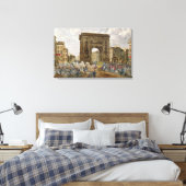 Prozession des Papstes Pius VII in Paris Leinwanddruck (Insitu (Schlafzimmer))