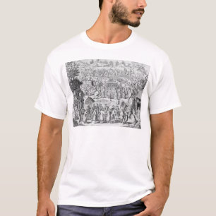 Prozession einer Braut im Zuhause T-Shirt