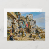 Prozession in Jaffa | Gustav Bauernfeind | Postkarte (Vorne/Hinten)