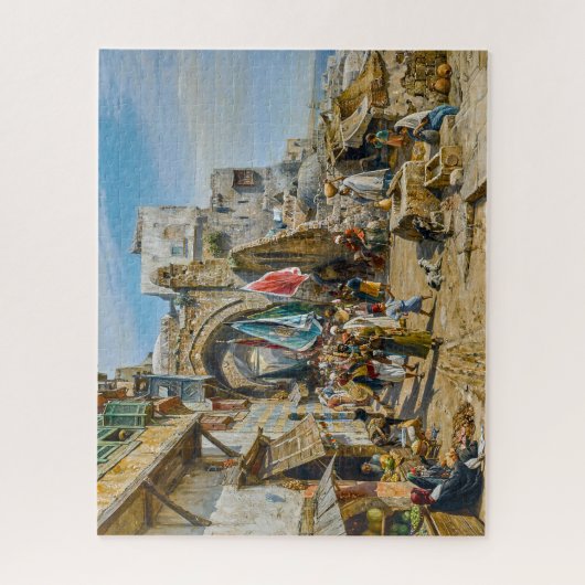 Prozession in Jaffa | Gustav Bauernfeind | Puzzle (Vertikal)