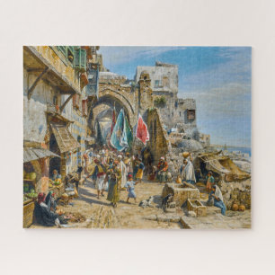 Prozession in Jaffa   Gustav Bauernfeind   Puzzle