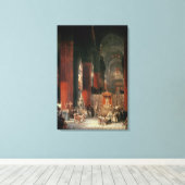 Prozession in Sevilla Kathedrale, 1833 (Öl auf Can Leinwanddruck (Insitu (Holzboden))