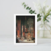 Prozession in Sevilla Kathedrale, 1833 (Öl auf Can Postkarte (Stehend Vorderseite)