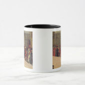 Prozession in St Mark Quadrat, Detail von musicia Tasse (Zentrum)