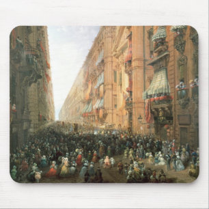 Prozession von Corpus Christi herein über Dora Mousepad