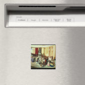 Prozession von Corpus Christi in Sevilla Magnet (In Situ (Geschirrspüler))