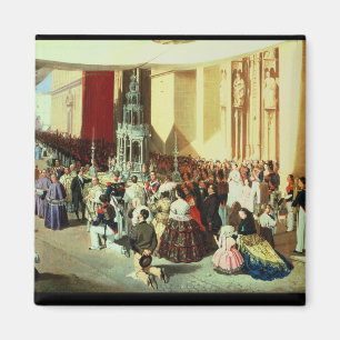 Prozession von Corpus Christi in Sevilla Magnet