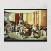 Prozession von Corpus Christi in Sevilla Postkarte (Vorderseite)