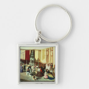 Prozession von Corpus Christi in Sevilla Schlüsselanhänger