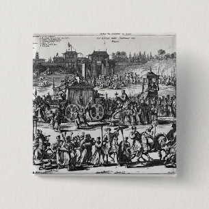 Prozession von den Toren von Macao Button