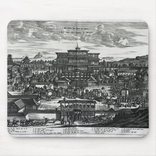 Prozession von Macao, eine Illustration Mousepad (Vorne)