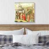 Prozession von St. Gregory zum Castel San Angelo Leinwanddruck (Insitu (Schlafzimmer))