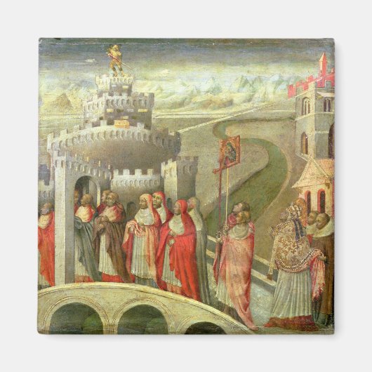 Prozession von St. Gregory zum Castel San Angelo Magnet (Vorne)