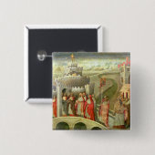 Prozession von St Gregory zum Castel St. Angelo Button (Vorne & Hinten)
