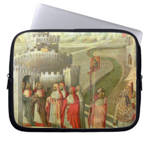 Prozession von St Gregory zum Castel St. Angelo Laptopschutzhülle