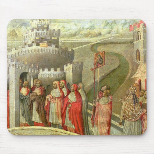 Prozession von St Gregory zum Castel St. Angelo Mousepad (Vorne)