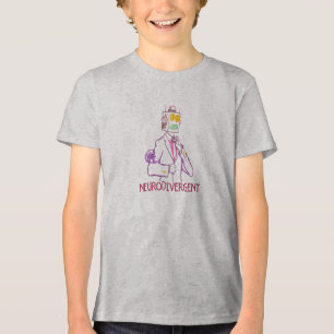 Prozessorman ist neurodivergent T Tri-Blend Shirt