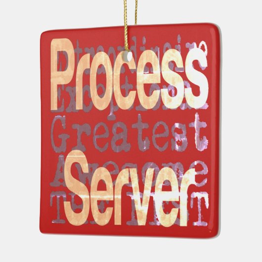 Prozessserver-Extraordinator Keramikornament (Links)