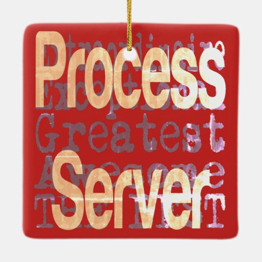 Prozessserver-Extraordinator Keramikornament (Rückseite)