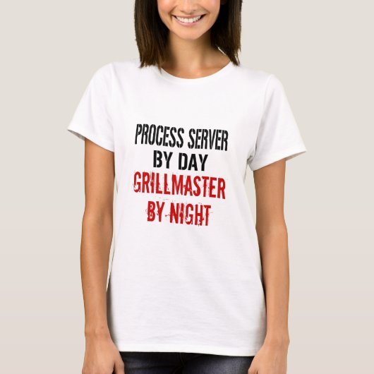 Prozessserver-Grillmaster T-Shirt (Vorderseite)