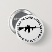 Prozweite Änderungs-Freiheits-Waren Button (Vorne & Hinten)