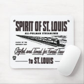 PRR Der Geist des St. Louis-Passagierzuges Mousepad (Mit Mouse)