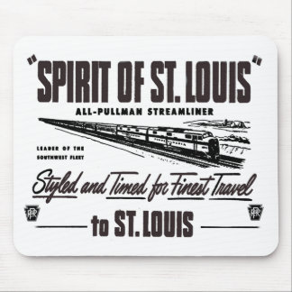 PRR Der Geist des St. Louis-Passagierzuges Mousepad