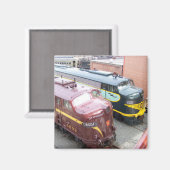 PRR E8A 5809 und ERIE E8A 833 @ Steamtown Magnet (Vorderseite/Rückseite)