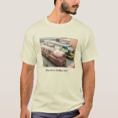 PRR E8A 5809 und ERIE E8A 833 @ Steamtown T-Shirt (Vorderseite)
