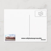 PRR E-8A(JTFS) 5809 und 5711 bei der Altoonia Rail Postkarte (Rückseite)