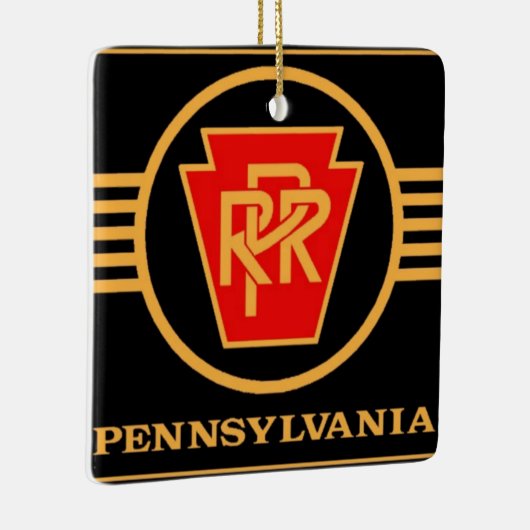 PRR-Logo, Weihnachtsschmuck der Keramik (Rechts)