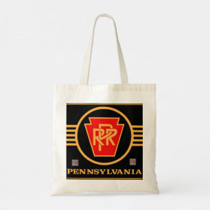 PRR Schwarz-Gold-Logo-Totbeutel Tragetasche