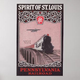 PRR Zuggeist von St. Louis Poster