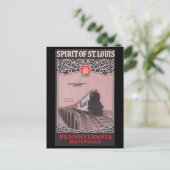 PRR Zuggeist von St. Louis Postkarte (Stehend Vorderseite)