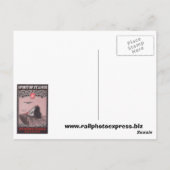 PRR Zuggeist von St. Louis Postkarte (Rückseite)