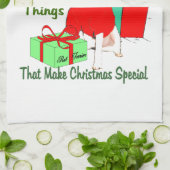 PrRat Terrier Weihnachten anpassen Handtuch (Gefaltet)