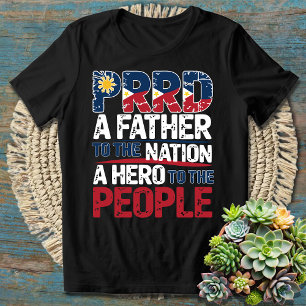 PRRD Ein Vater der Nation Ein Held des Volkes T-Shirt