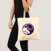 PRRR Lila Logo-Tasche Kleine Tragetasche (Vorderseite (Produkt))
