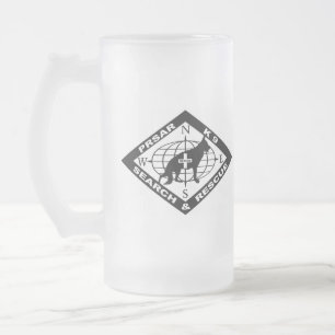 PRSAR Bier-Tasse Mattglas Bierglas