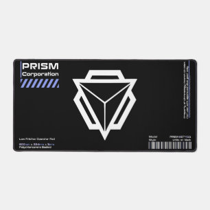 PRSM-9ZT42A - Akzentes Weißer Schreibtisch matte Schreibtischunterlage