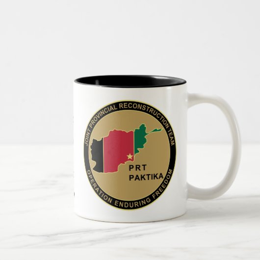 PRT Paktika Armee Zweifarbige Tasse (Rechts)