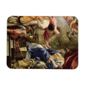 Prudence Leading Peace and Abundance, c.1645 (Öl) Magnet (Horizontal)