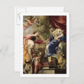 Prudence Leading Peace and Abundance, c.1645 (Öl) Postkarte (Vorne/Hinten)
