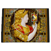 Prudence Old World Elegante Große Geschenktüte (Vorderseite)