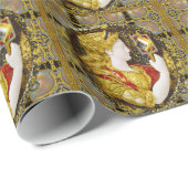 Prudence Old World Geschenkpapier (Rolleneckpunkt)