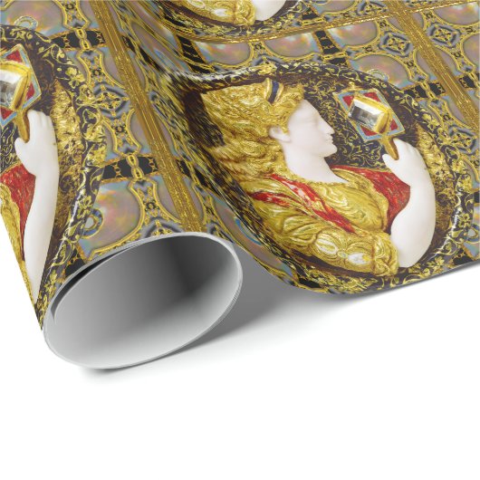 Prudence Old World Geschenkpapier (Rolleneckpunkt)