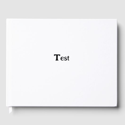 Prüfbezeichnung auf internationaler Ebene Gästebuch (Vorderseite)