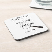 Prüfe mich! getränkeuntersetzer (Linke Seite)