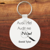 Prüfe mich! schlüsselanhänger (Vorderseite)