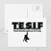 PRÜFEN POSTKARTE (Vorne/Hinten)